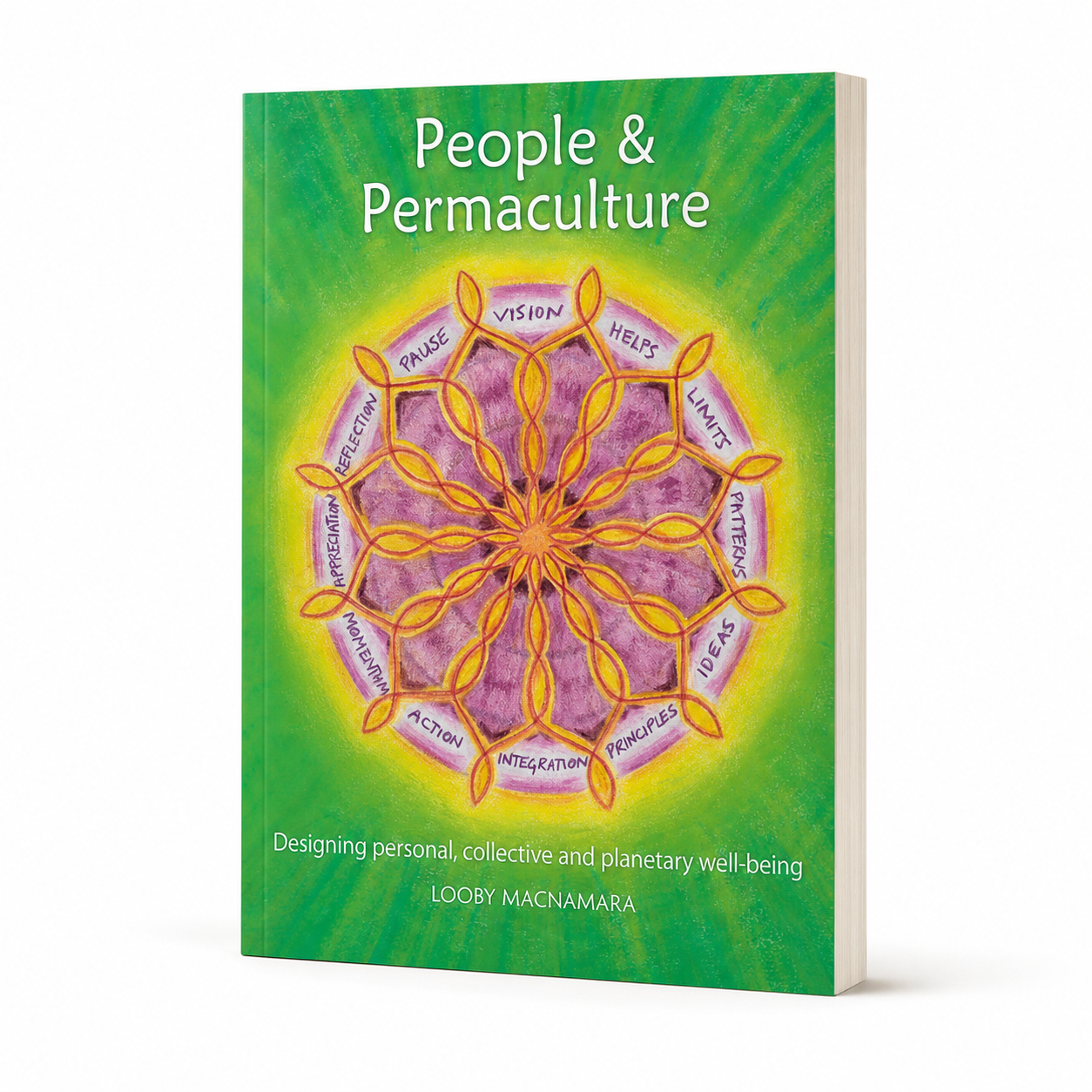 People & Permaculture — accurate 304-page large-format paperback three-quarter view