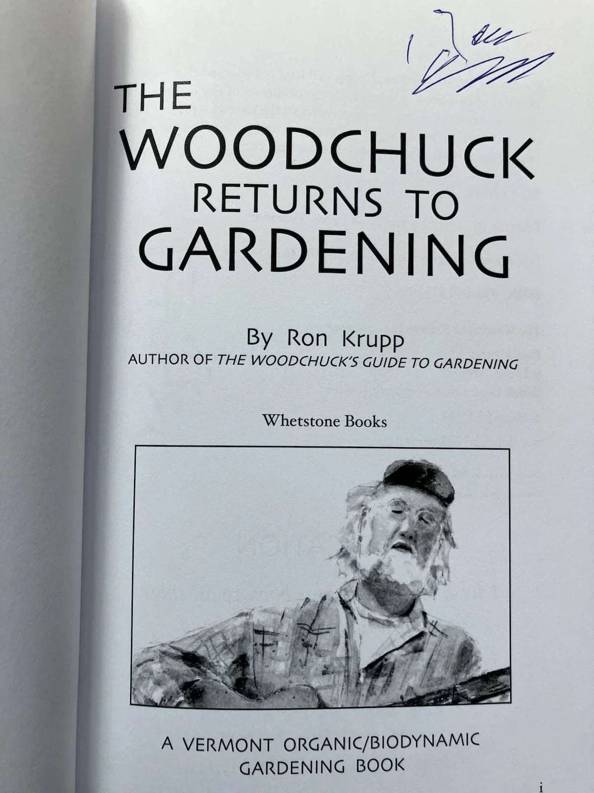 The Woodchuck Returns to Gardening by Ron Krupp - The Josephine Porter Institute