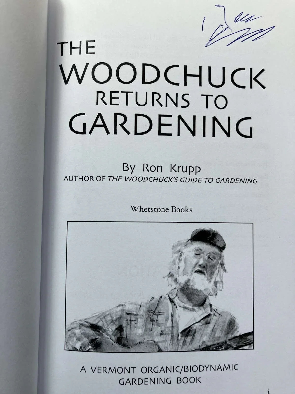 The Woodchuck Returns to Gardening by Ron Krupp - The Josephine Porter Institute
