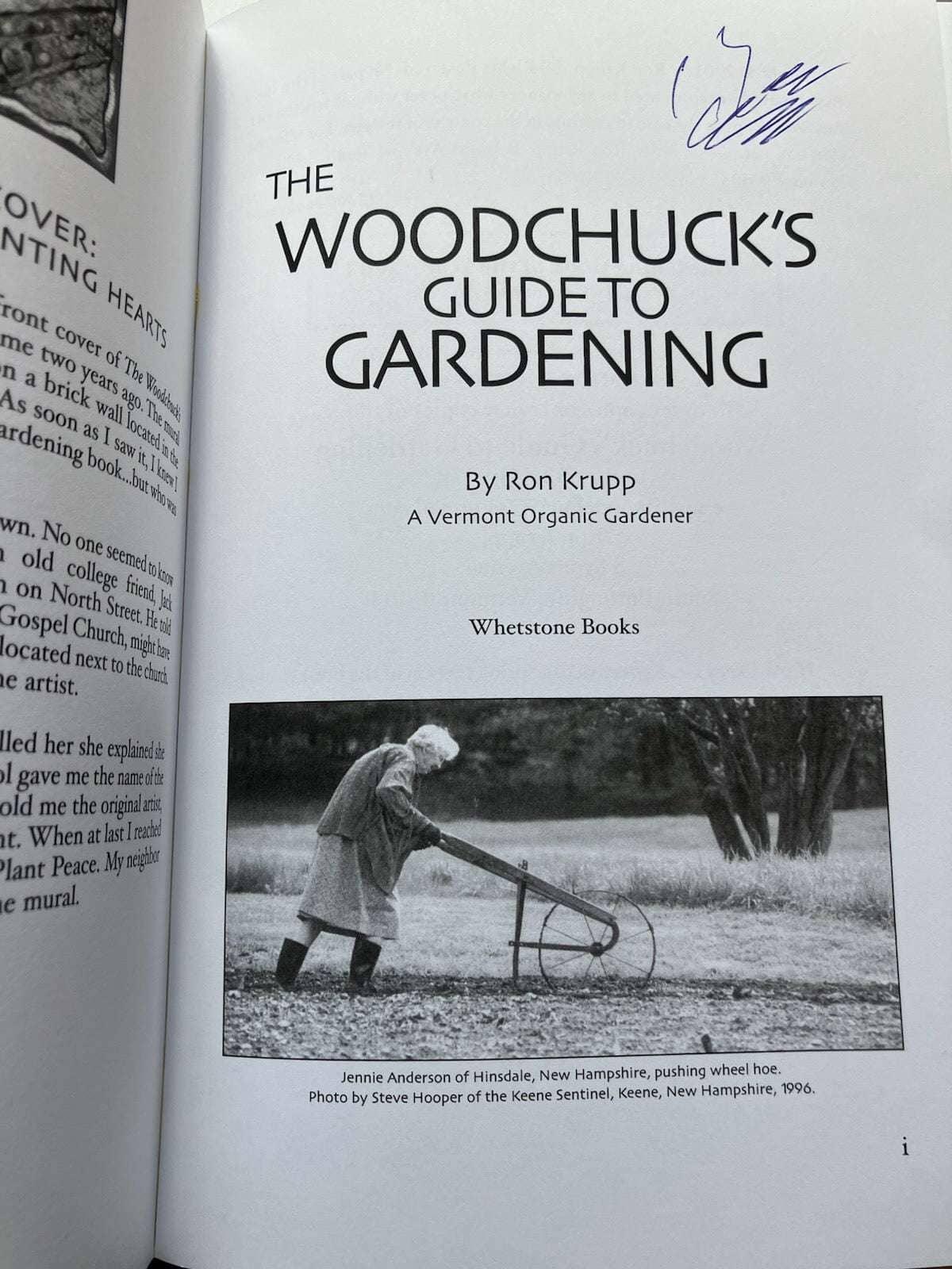 The Woodchuck's Guide to Gardening by Ron Krupp - The Josephine Porter Institute