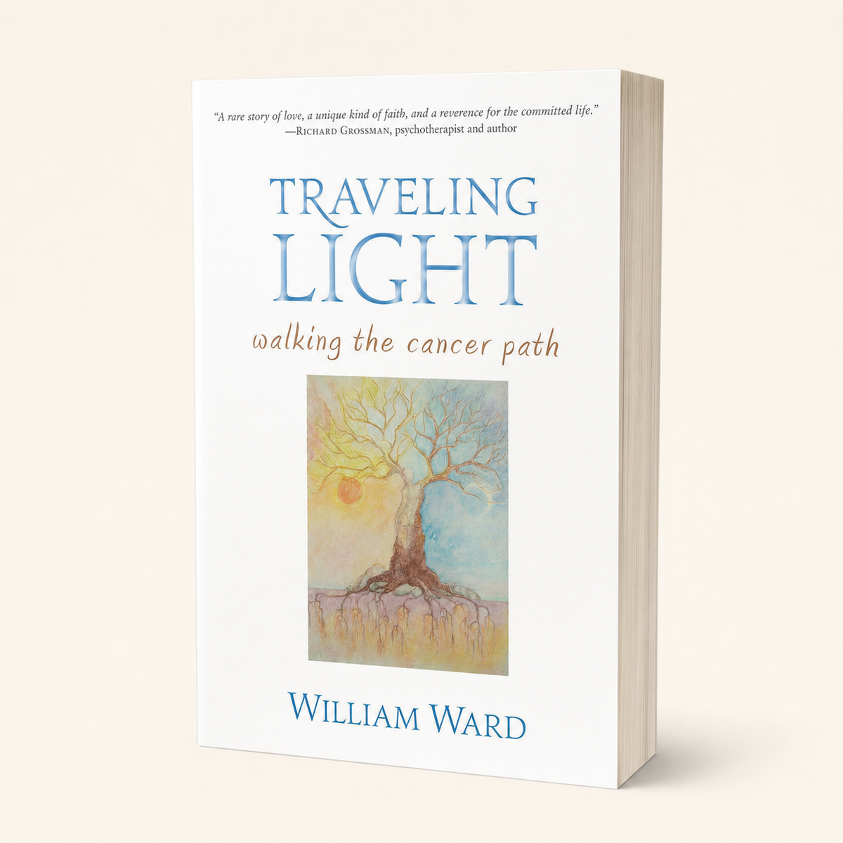 Traveling Light — 240-page paperback, three-quarter product view