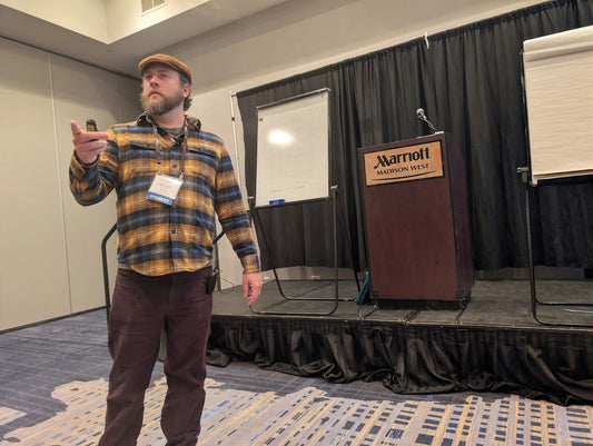 Conference speaker presenting at the 2025 Acres U.S.A. Eco-Ag Conference
