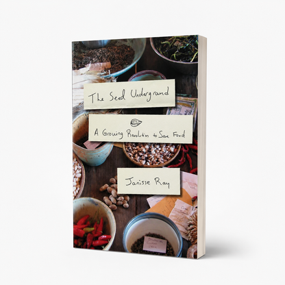 The Seed Underground — accurate 240-page paperback three-quarter view
