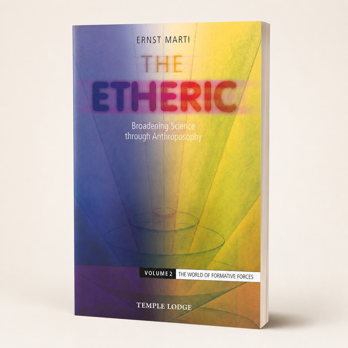 The Etheric Volume II 116-page slim paperback, three-quarter front view