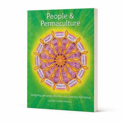 People & Permaculture — accurate 304-page large-format paperback three-quarter view