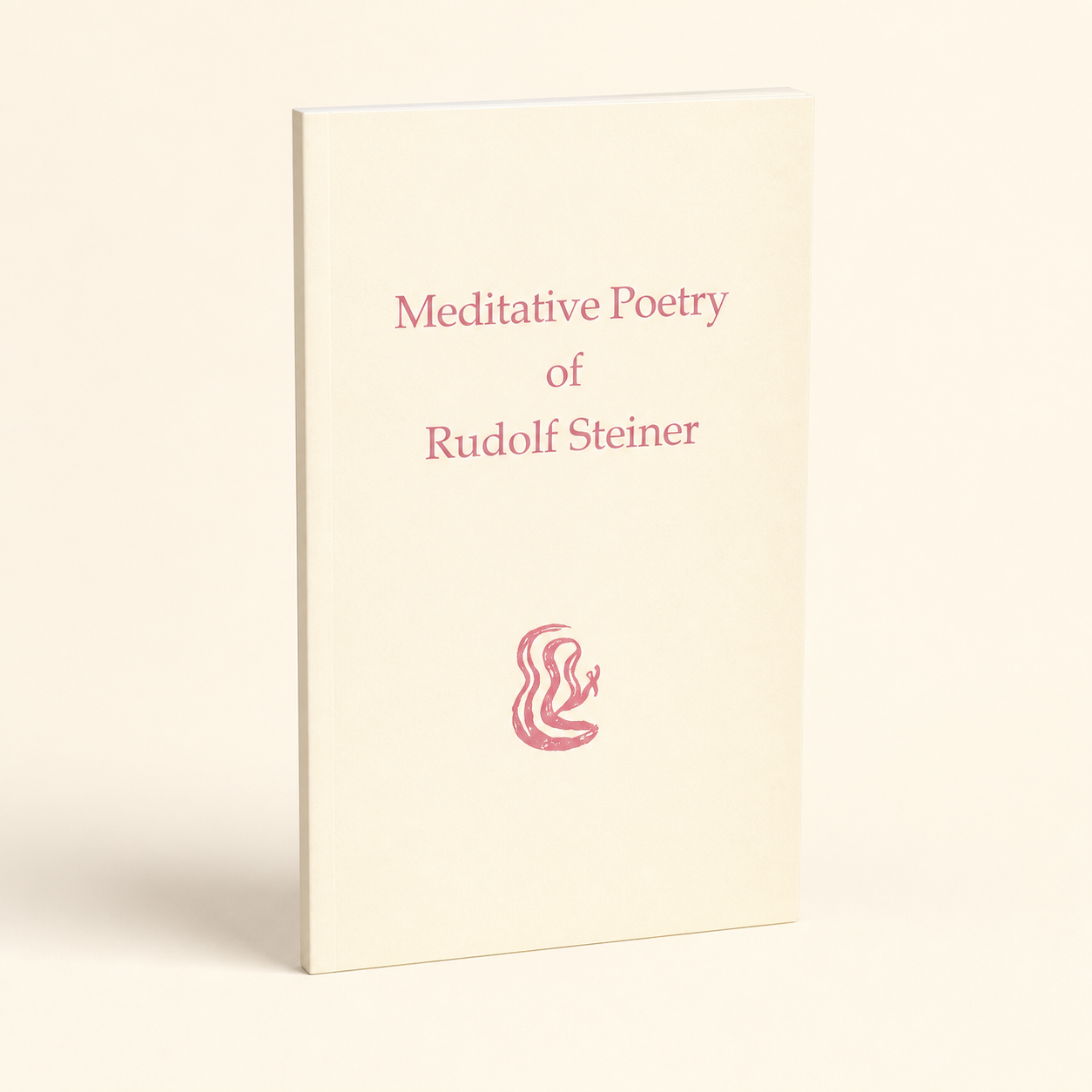 Meditative Poetry of Rudolf Steiner — near-flat 45-page pamphlet studio view