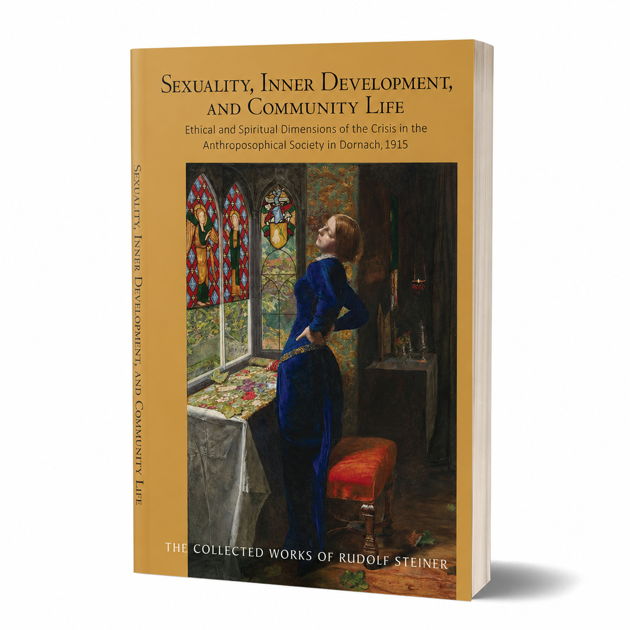 Sexuality, Inner Development and Community Life by Rudolf Steiner — 214-page paperback, angled product view