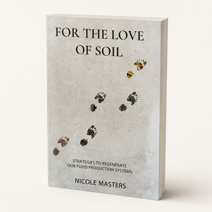 For the Love of Soil — 299-page paperback studio view