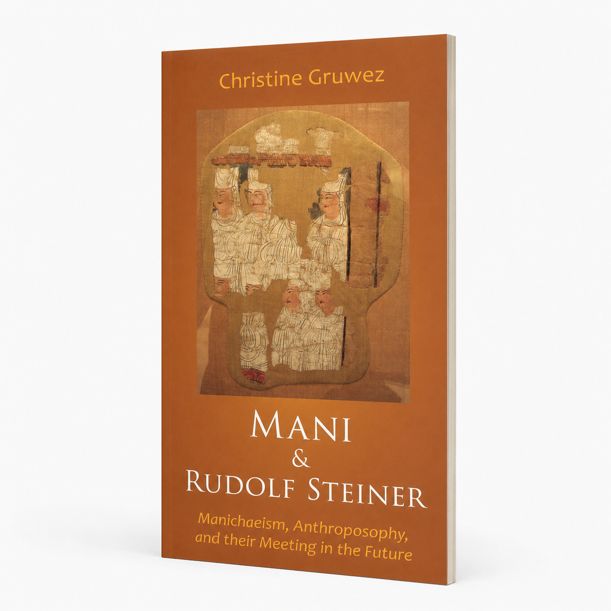 Mani & Rudolf Steiner — accurate 112-page very thin paperback three-quarter view