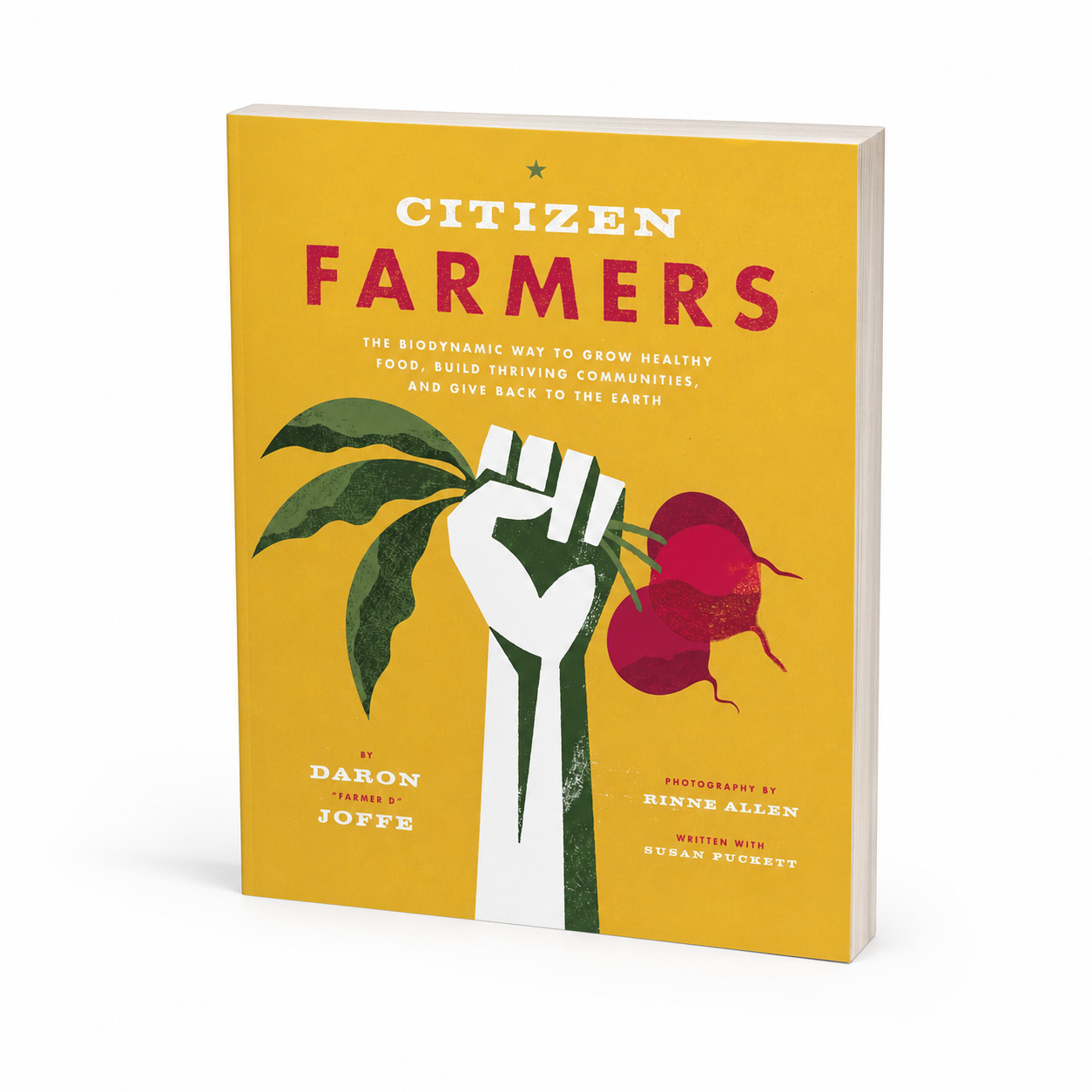 Citizen Farmers — accurate 224-page broad paperback three-quarter view
