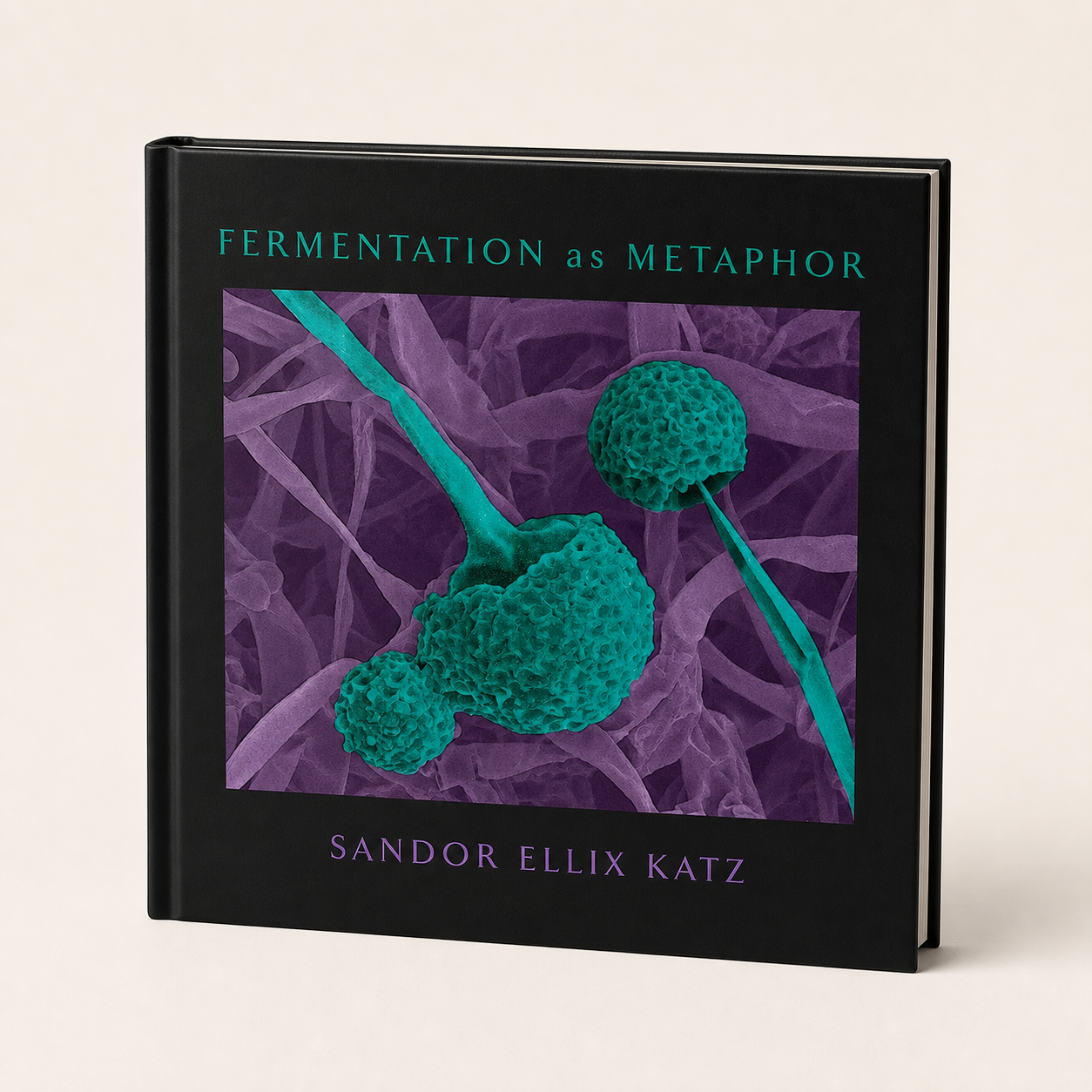 Fermentation as Metaphor — 128-page square hardcover studio view
