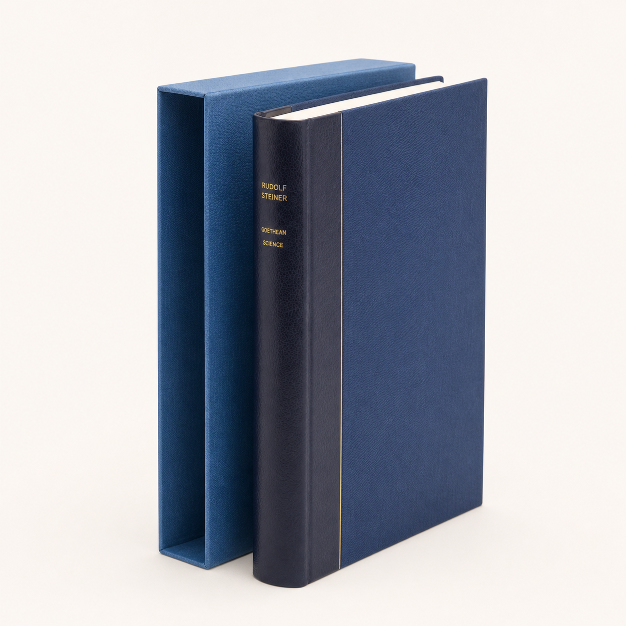 Goethean Science — 406-page leather-spine hardcover with included slipcase