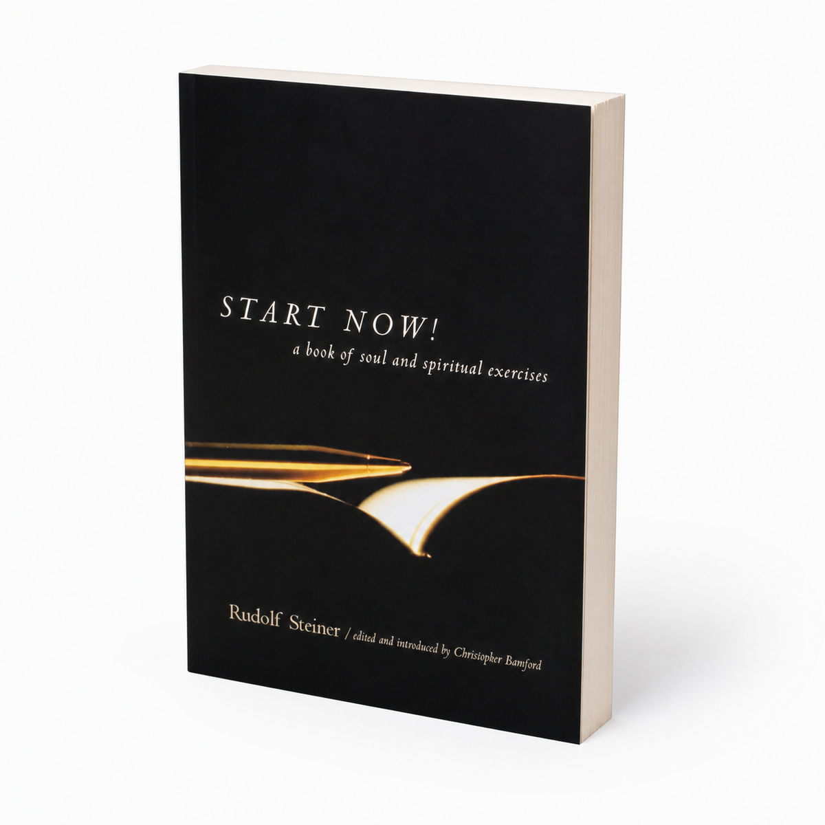 Start Now! — accurate 272-page paperback three-quarter view