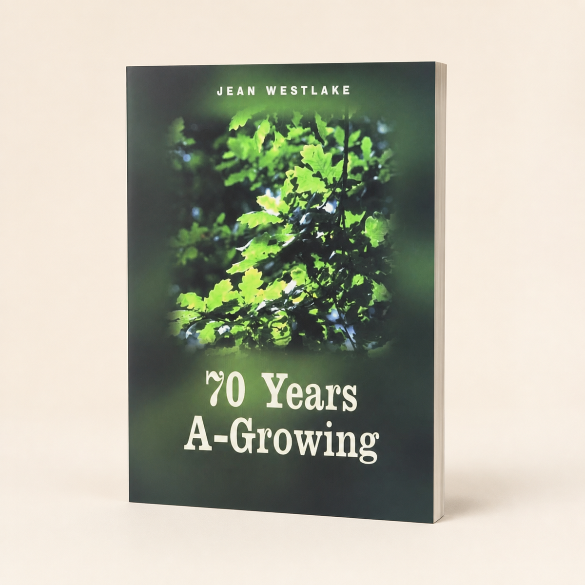 70 Years A-Growing — 272-page broad paperback, three-quarter product view