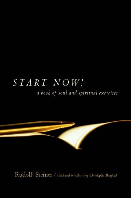 Start Now by Rudolf Steiner