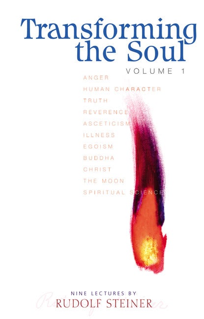 Transforming the Soul vol. 1 (CW 58) by Rudolf Steiner