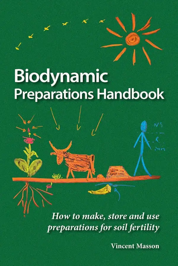Book cover of Biodynamic Preparations Handbook by Vincent Masson