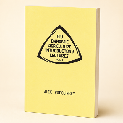 Biodynamic Agriculture Introductory Lectures Volume 3 paperback, three-quarter front view