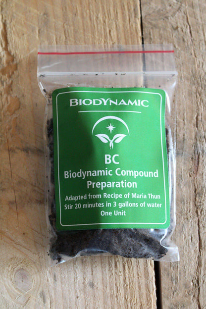 Biodynamic Barrel Compound Preparation (BC) Spray Preparation - The Josephine Porter Institute