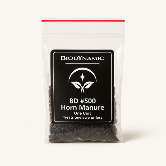 Biodynamic BD 500 Horn Manure 50-unit bulk preparation