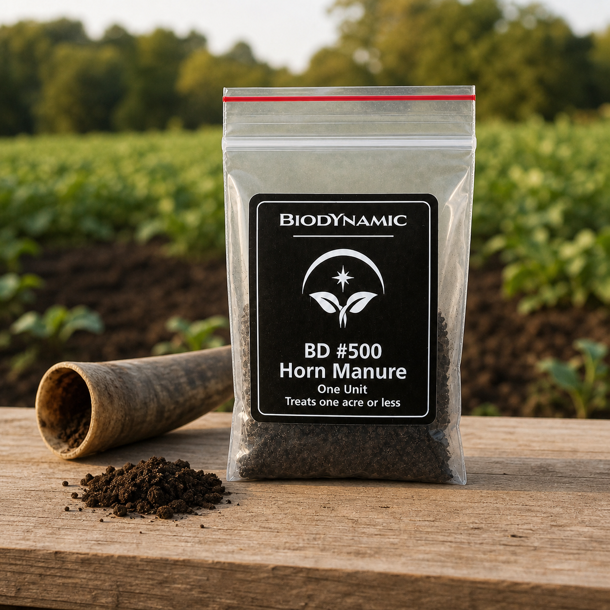 Biodynamic BD 500 Horn Manure in a farm setting