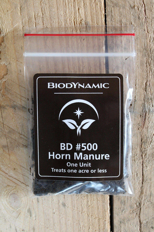 Biodynamic Horn Manure Preparation (BD 500) BD Spray Preparation - The Josephine Porter Institute