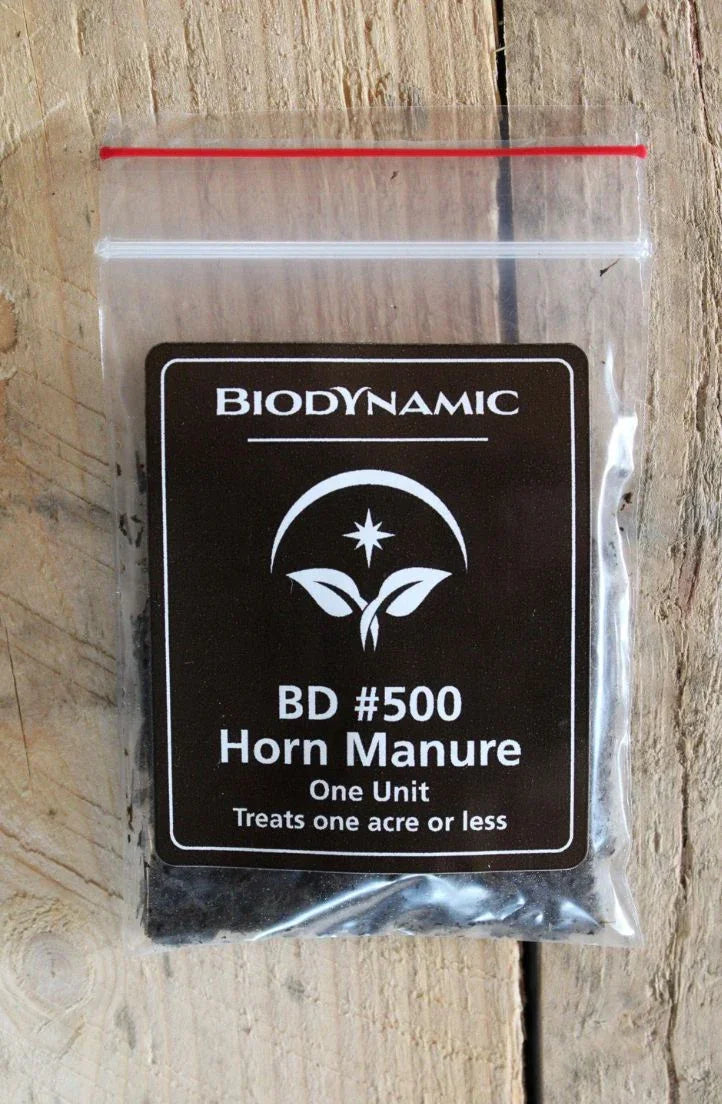 Supercharged Biodynamic Horn Manure Preparation (BD 500) BD Spray Preparation plus Valerian (507) - The Josephine Porter Institute