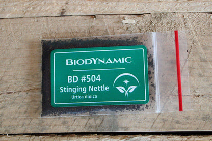 Biodynamic Stinging Nettle Preparation – Urtica dioica – BD 504 BD Compost Preparation - The Josephine Porter Institute