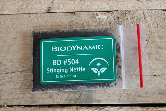 Biodynamic Stinging Nettle Preparation – Urtica dioica – BD 504 BD Compost Preparation - The Josephine Porter Institute