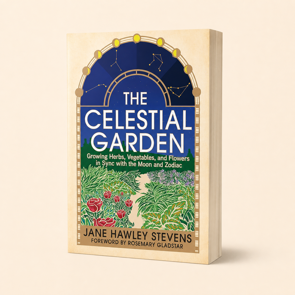The Celestial Garden 240-page paperback, three-quarter front view