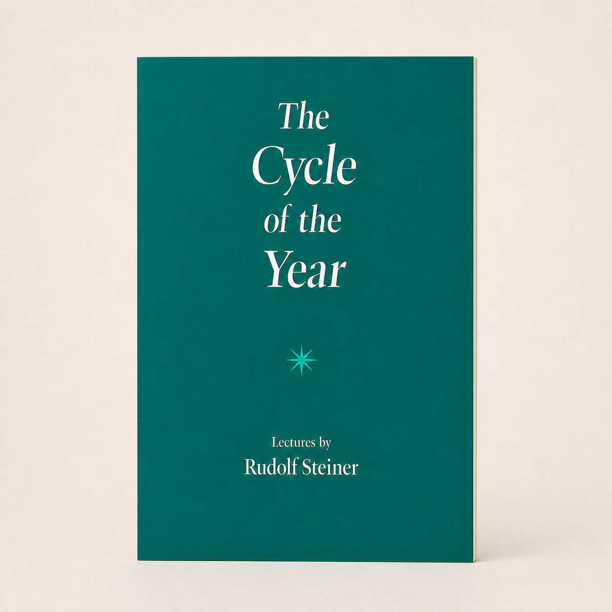 The Cycle of the Year — 110-page very thin paperback, three-quarter product view