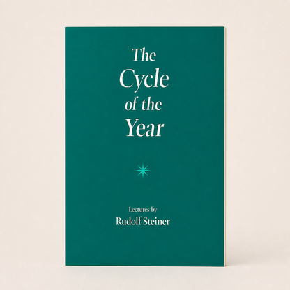 The Cycle of the Year — 110-page very thin paperback, three-quarter product view