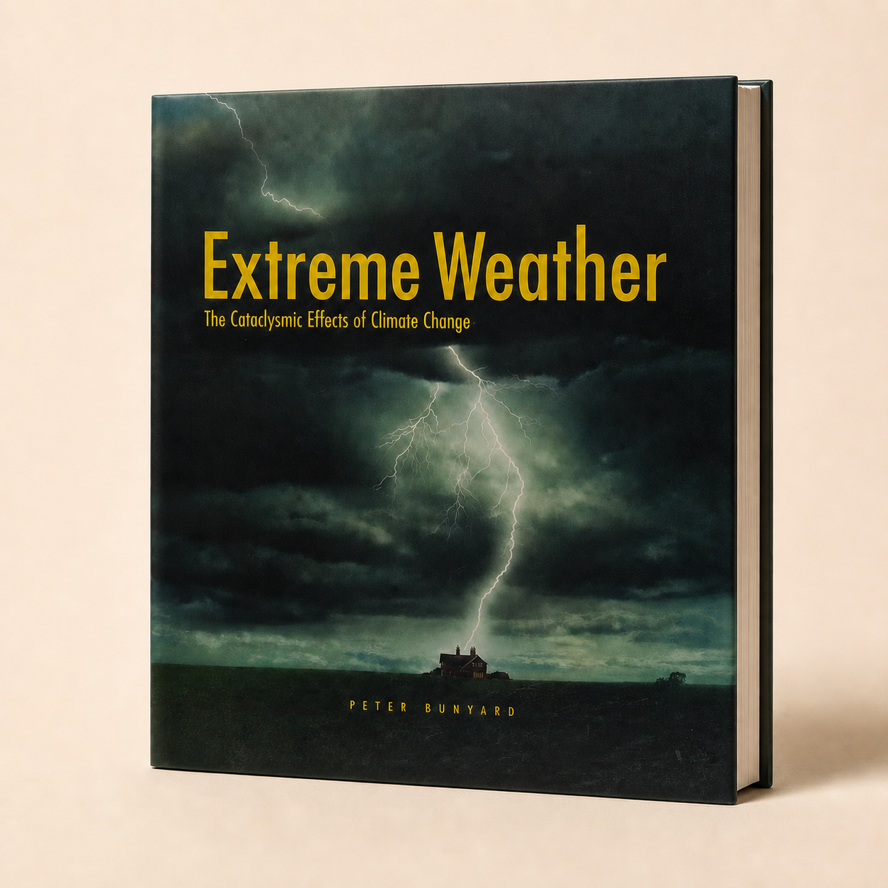 Extreme Weather — edition-matched 240-page broad hardcover with dust jacket; depth conservatively estimated