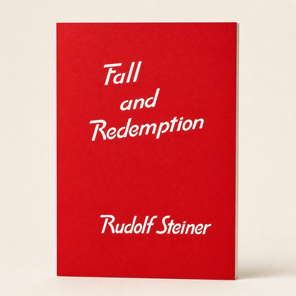 Fall and Redemption — 50-page pamphlet paperback, three-quarter product view