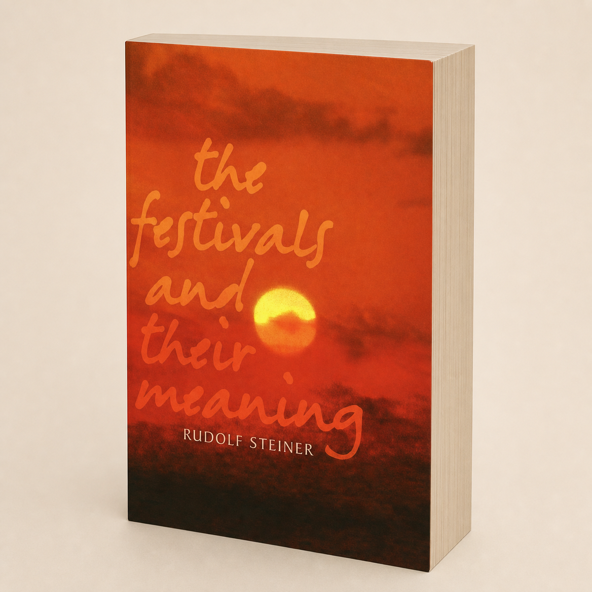 The Festivals and Their Meaning — accurate 400-page thick paperback three-quarter view