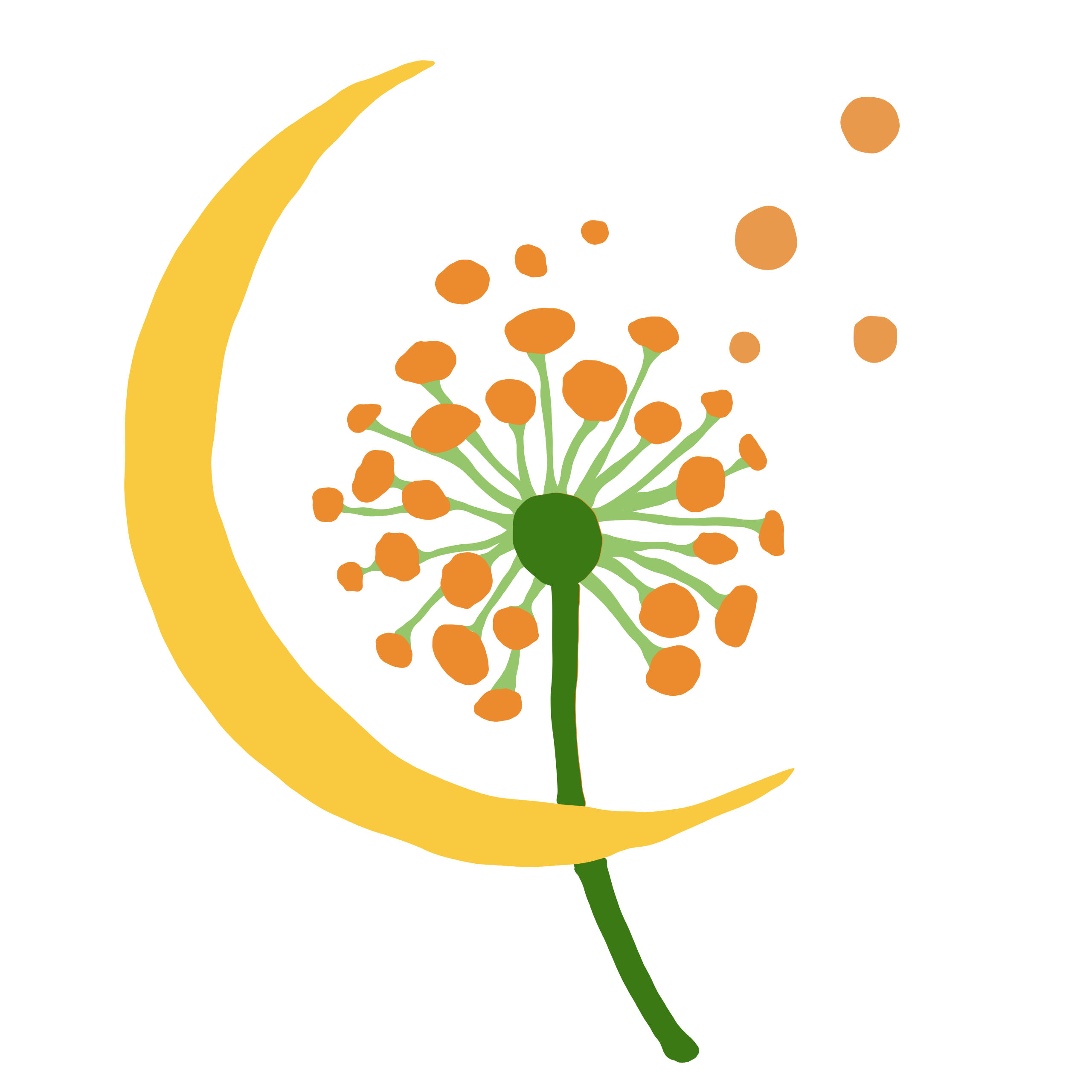 Josephine Porter Institute flower logo