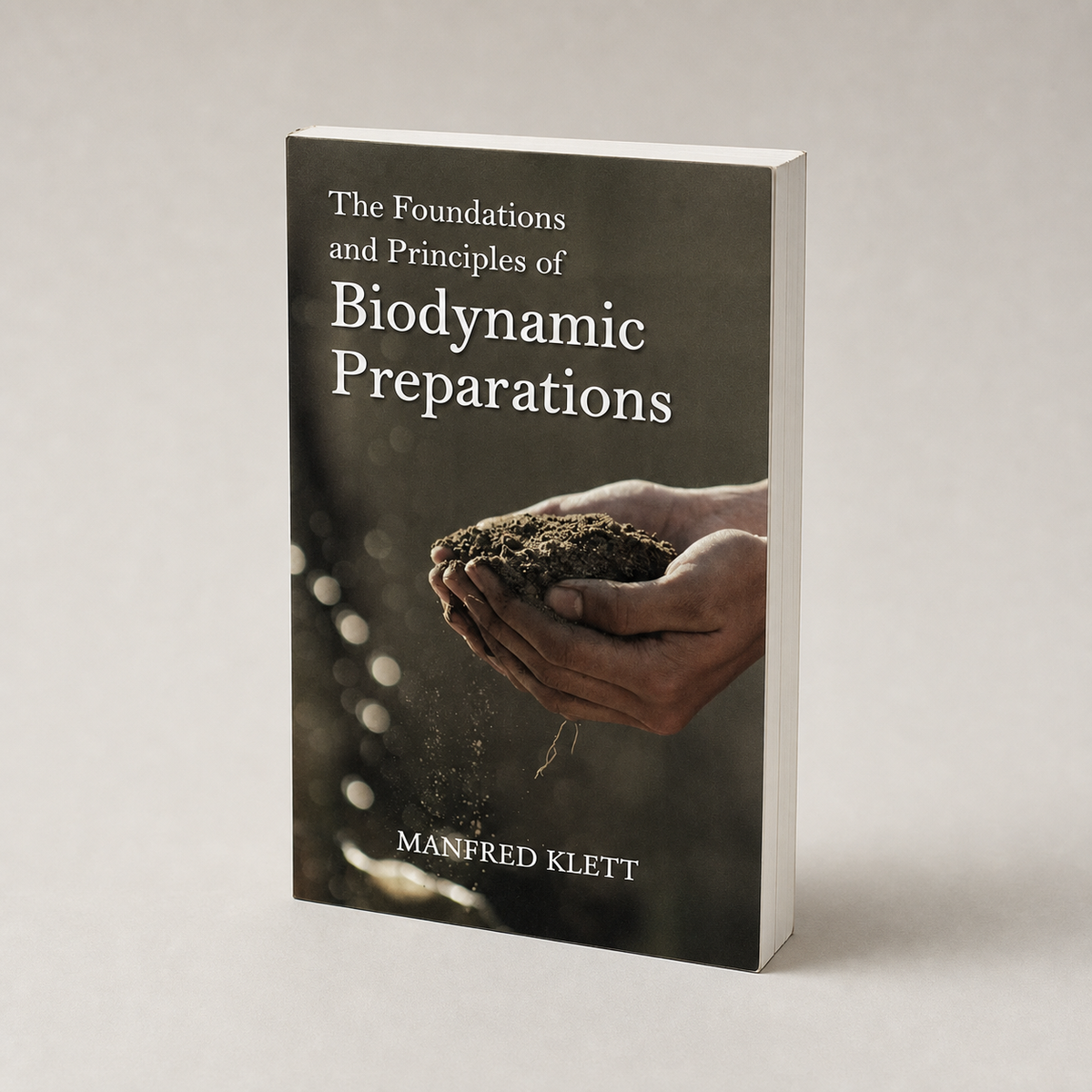 The Foundations and Principles of Biodynamic Preparations by Manfred Klett — 224-page paperback fore-edge view