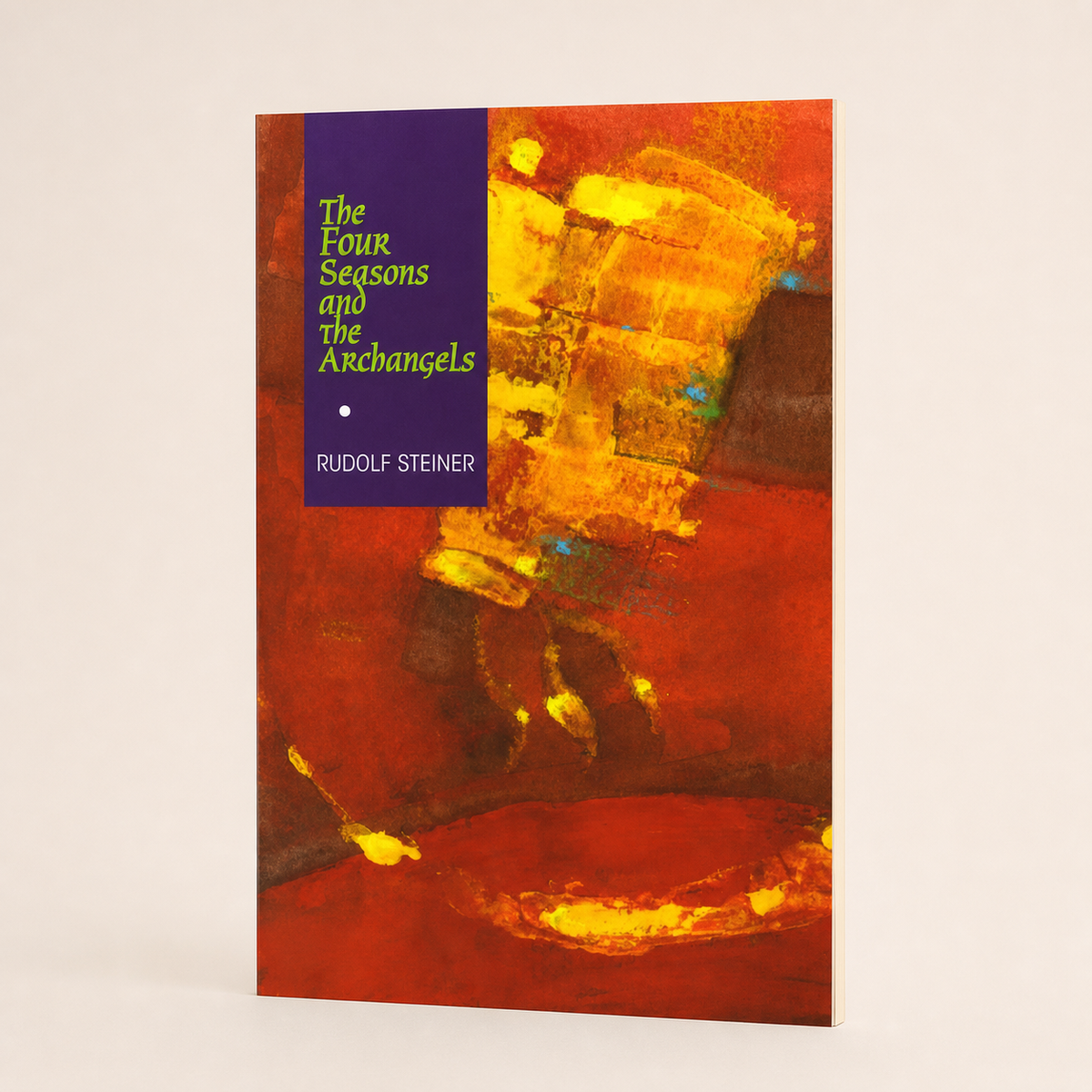 The Four Seasons and the Archangels — accurate 72-page very thin paperback three-quarter view