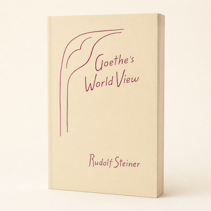 Goethe's World View paperback, three-quarter front view