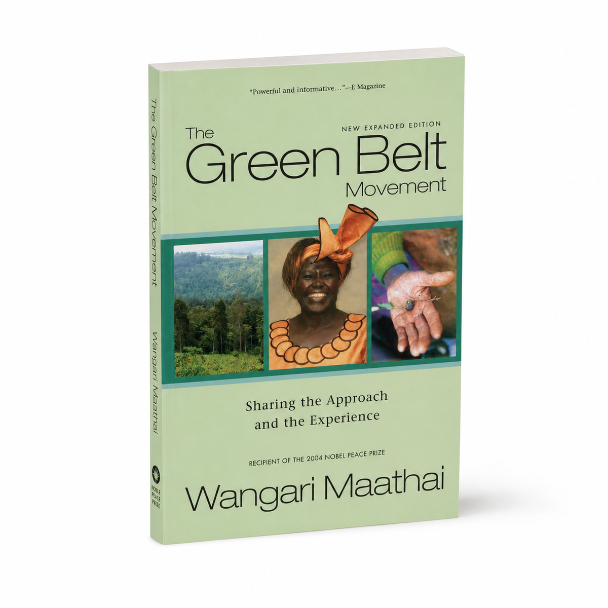 The Green Belt Movement — accurate 138-page expanded-edition paperback three-quarter view
