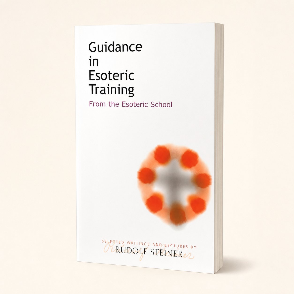Guidance in Esoteric Training — accurate 192-page medium-slim paperback three-quarter view