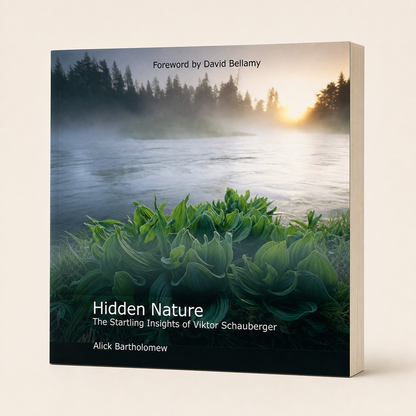 Hidden Nature — accurate 288-page broad paperback three-quarter view