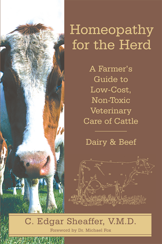 Homeopathy for the Herd by C. Edgar Sheaffer book cover
