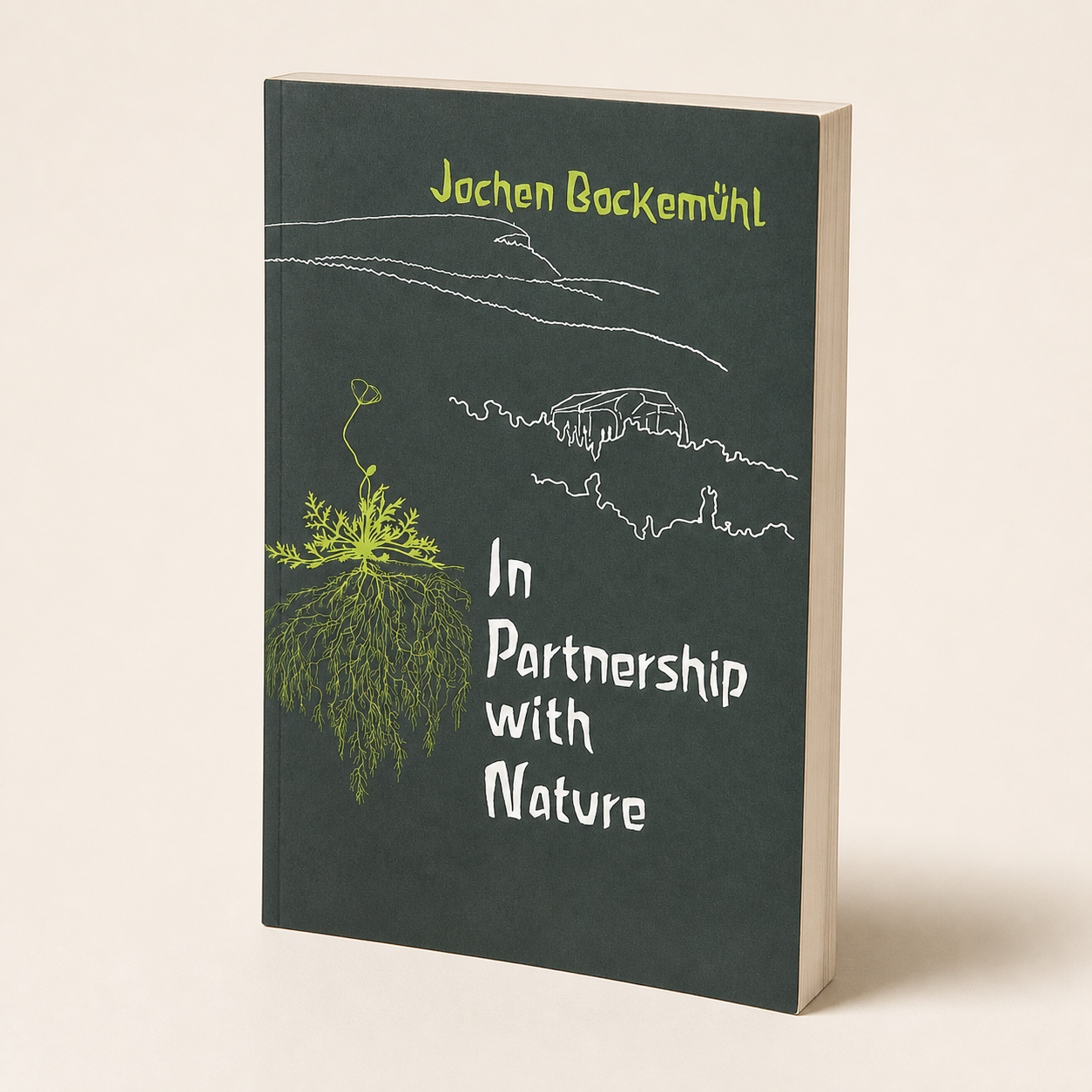 In Partnership with Nature paperback on a clean off-white background