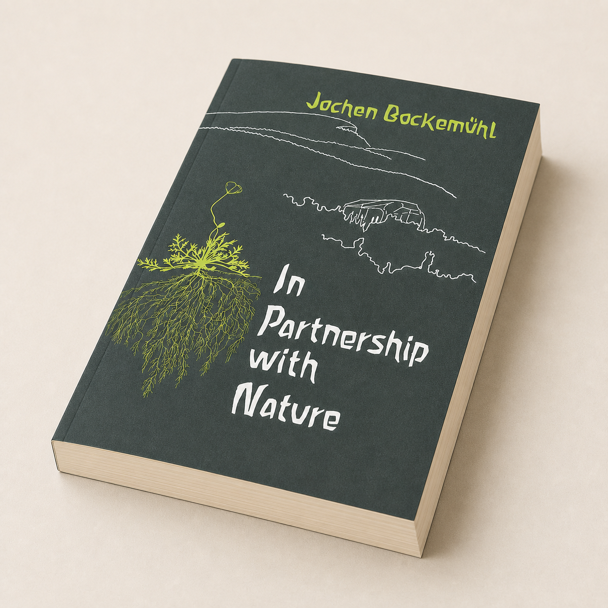 In Partnership with Nature paperback cover and page-edge detail