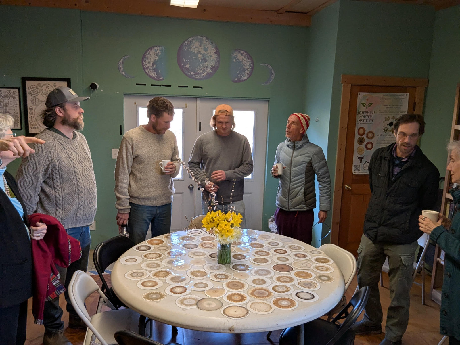 JPI community members learning together around biodynamic preparations