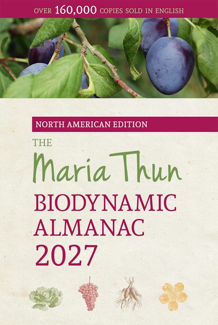 The North American Maria Thun Biodynamic Almanac 2027 cover