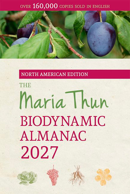 The North American Maria Thun Biodynamic Almanac 2027 cover