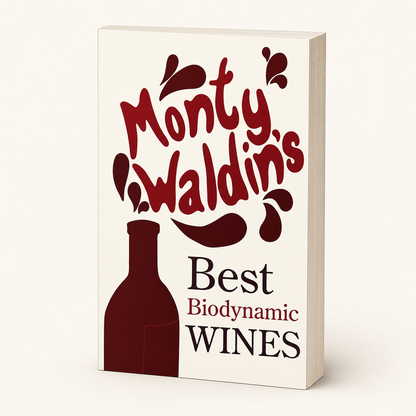 Monty Waldin's Best Biodynamic Wines — 272-page, 22 mm paperback, three-quarter product view