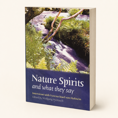 Nature Spirits and What They Say — 240-page paperback, three-quarter product view